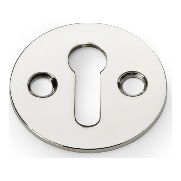 AW399PN • Polished Nickel • Alexander & Wilks Victorian Standard Profile Escutcheon